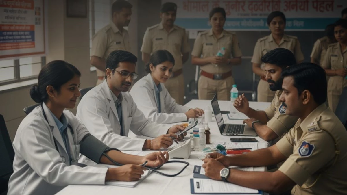 अब थानों में होगा पुलिसकर्मियों का इलाज, भोपाल के जूनियर डॉक्टरों की अनोखी पहल