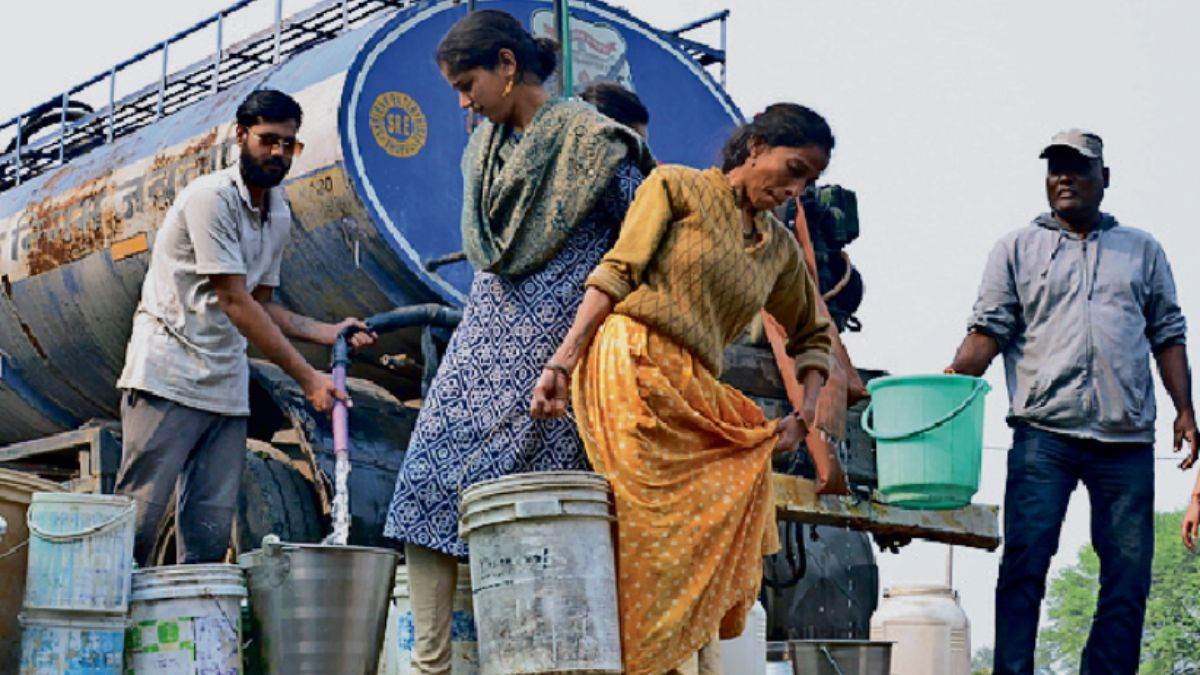 बूंद-बूंद का संकट, छह हजार घरों में तीन दिन नहीं पहुंचेगा नर्मदा जल