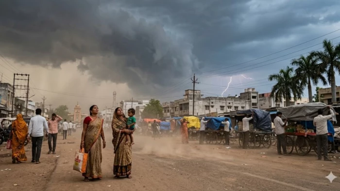 छत्तीसगढ़ में IMD का अलर्ट: बारिश-ओले, तेज आंधी और बिजली गिरने की चेतावनी, मौसम विभाग ने जारी किया नया अपडेट