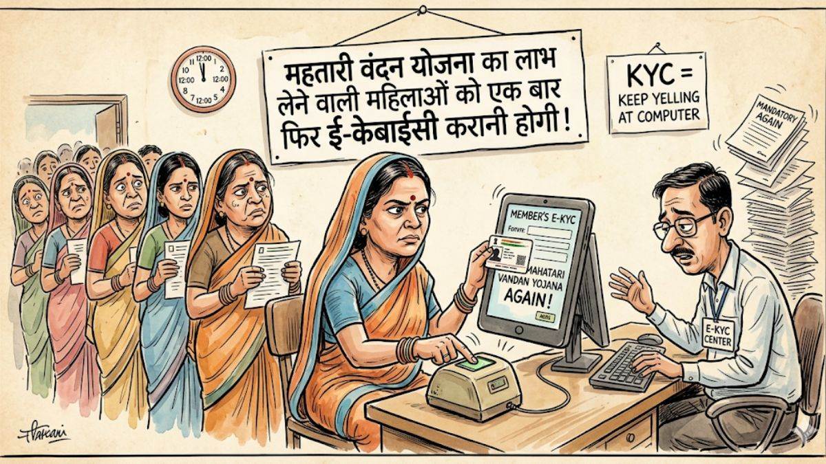 छत्तीसगढ़ महतारी वंदन योजनाः  2.55 लाख महिलाओं को फिर करानी होगी ई-केवाइसी तभी मिलेगी राशि