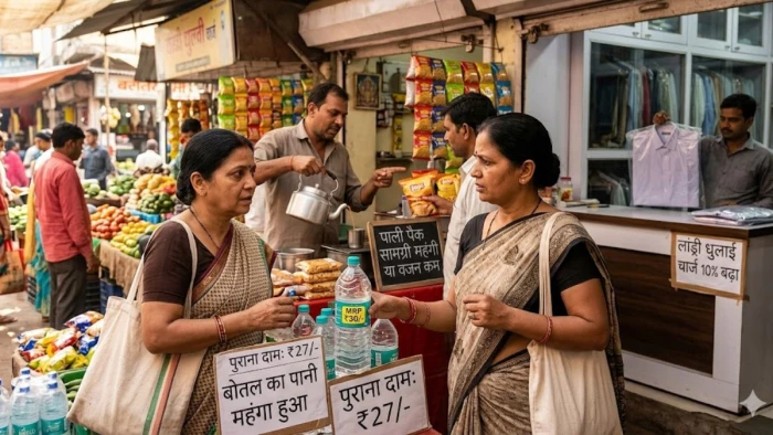 आम आदमी की जेब पर युद्ध की मार... रोजमर्रा की चीजें बिस्किट, तेल, पानी और दवाइयों समेत कई सामानों के बढ़े दाम