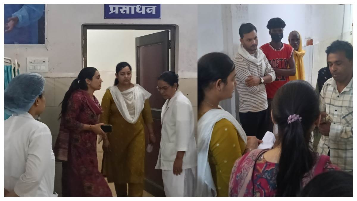शहडोल में एसडीएम अचानक पहुंचीं जिला अस्पताल, स्वजन बाेले डाॅक्टरों का रवैया ठीक नहीं