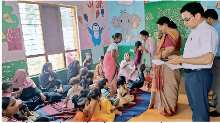 भोपाल में एसडीएम की बड़ी पहल: किराये पर चल रहे 17 आंगनबाड़ी केंद्रों को जल्द मिलेंगे स्थायी भवन, खुद गोद लिया एक केंद्र
