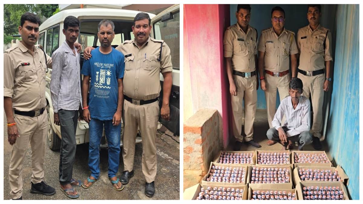 उदयपुर के वाह रे पंचजी, आप तो निकले 'स्टॉकिए', मप्र की 162 लीटर शराब घर में छुपवाई; अब जेल में कटेगी 'सरपंच-पंच' की चौकड़ी