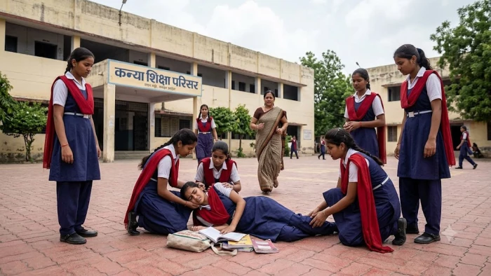 बड़वानी में कन्या शिक्षा परिसर में छात्रा की मौत, स्वजन ने लगाए आरोप, निष्पक्ष जांच व कार्रवाई की मांग