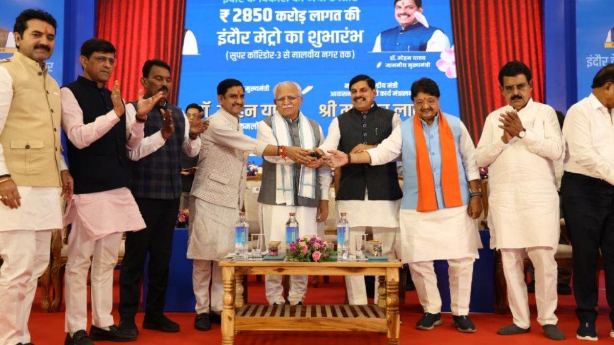 देश का दिल मध्य प्रदेश, धडकन इंदौर, दोनों मजबूत रहेंगे तो देश भी मजबूत बनेगा : मनोहर लाल खट्टर