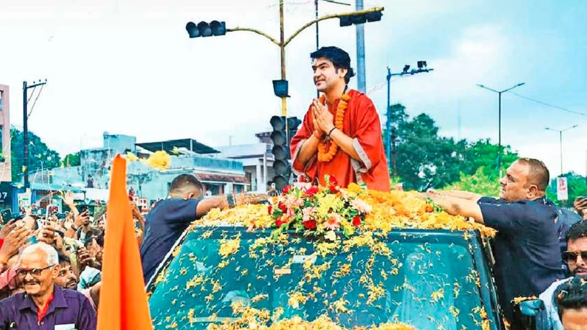 रायपुर में बोले पंडित धीरेंद्र शास्त्री, अधर्म के विरुद्ध आवाज उठाना ही सबसे बड़ा धर्म है