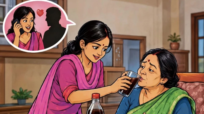बिलासपुर में प्रेमी से बात करते पकड़ी गई बहू... सास को जहरीली कोल्ड ड्रिंक पिलाकर भागी