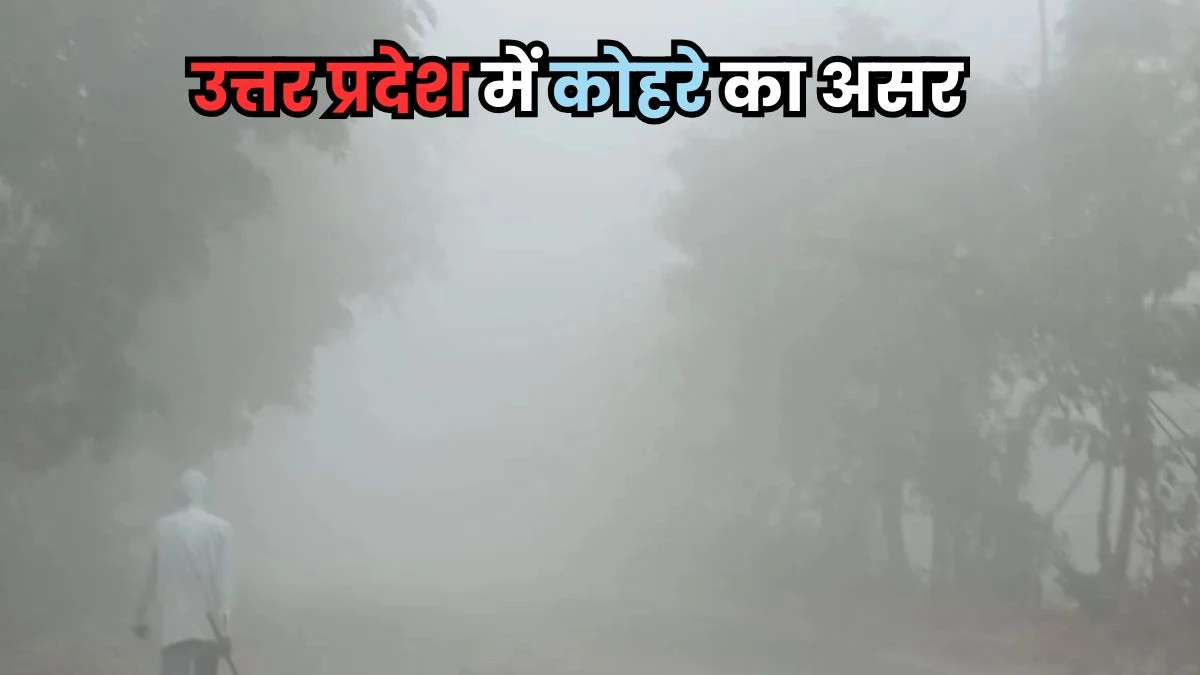 UP Weather Update: उत्तर प्रदेश में मौसम ने बदला मिजाज, इन जिलों में कोहरे की दस्तक से गिरेगा पारा