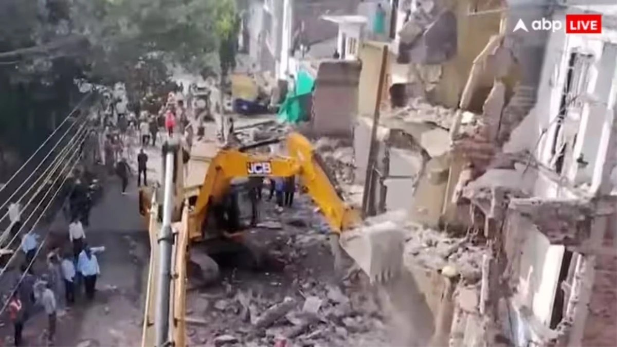 इंदौर में नगर निगम का कड़ा एक्शन, 140 मकानों पर चला बुलडोजर, जानें वजह