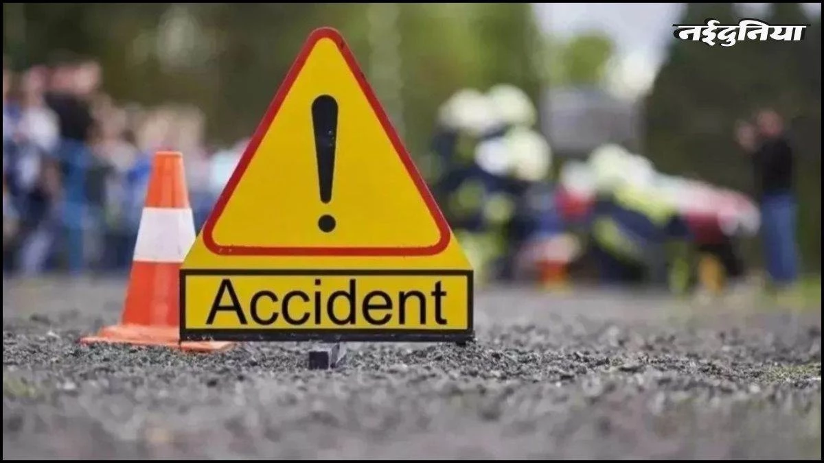 जबलपुर अमरकंटक मुख्य मार्ग पर ट्रक से भिड़ंत में बाइक सवार चार लोगों की मौत