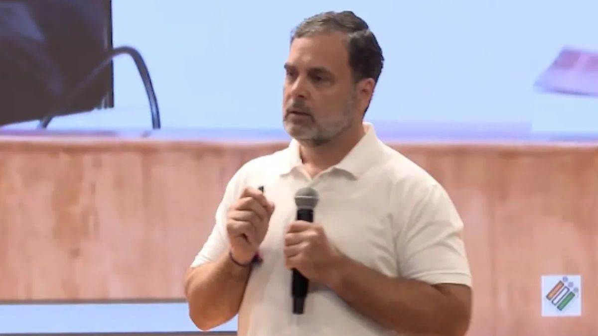 Rahul Gandhi Press Conference: हरियाणा चुनाव पर राहुल गांधी ने फोड़ा हाइड्रोजन बम! 25 लाख वोटों की चोरी का लगाया आरोप