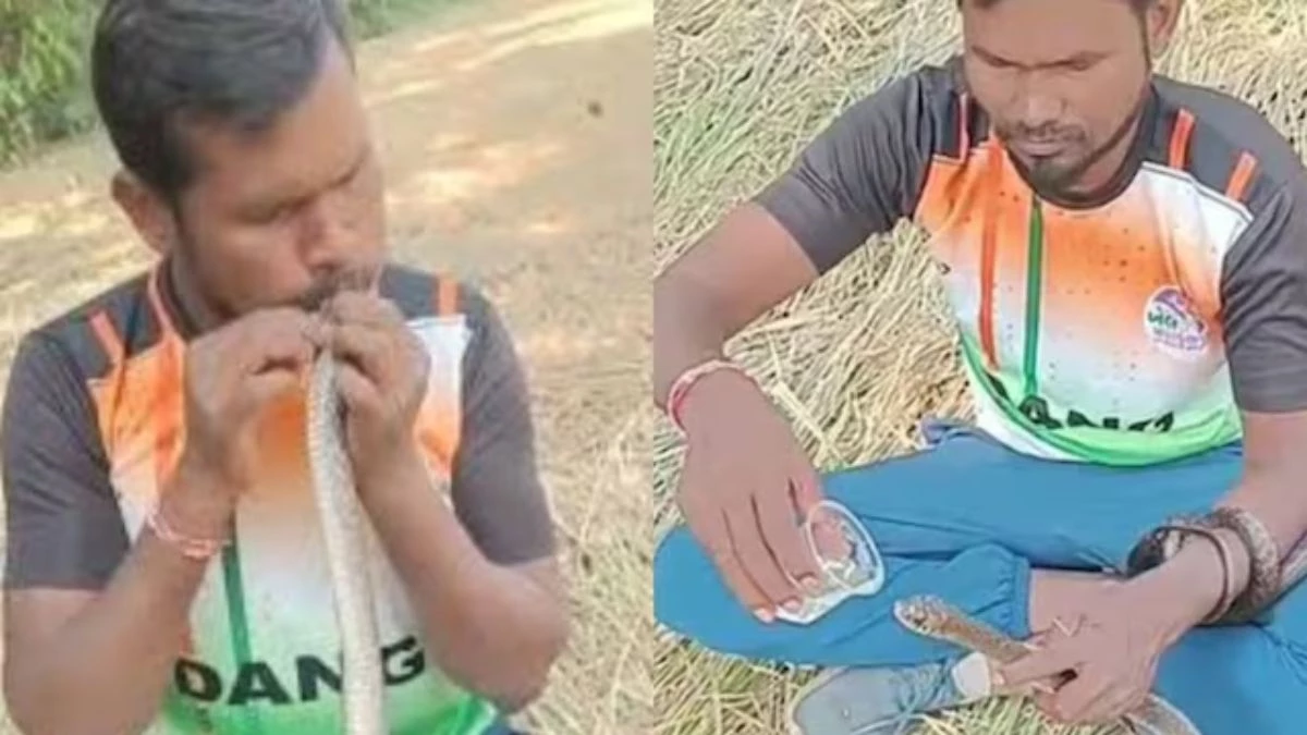 करंट लगने से मरने के करीब था सांप, युवक ने मुंह से सांस देकर बचा ली जान, देखें दिल छू लेने वाला VIDEO