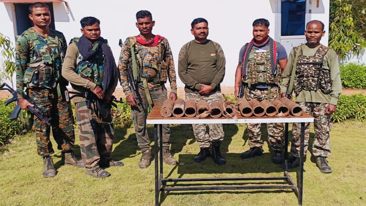 मोहला-मानपुर में नक्सलियों की बड़ी साजिश नाकाम, 11 क्लेमोर माइन बरामद