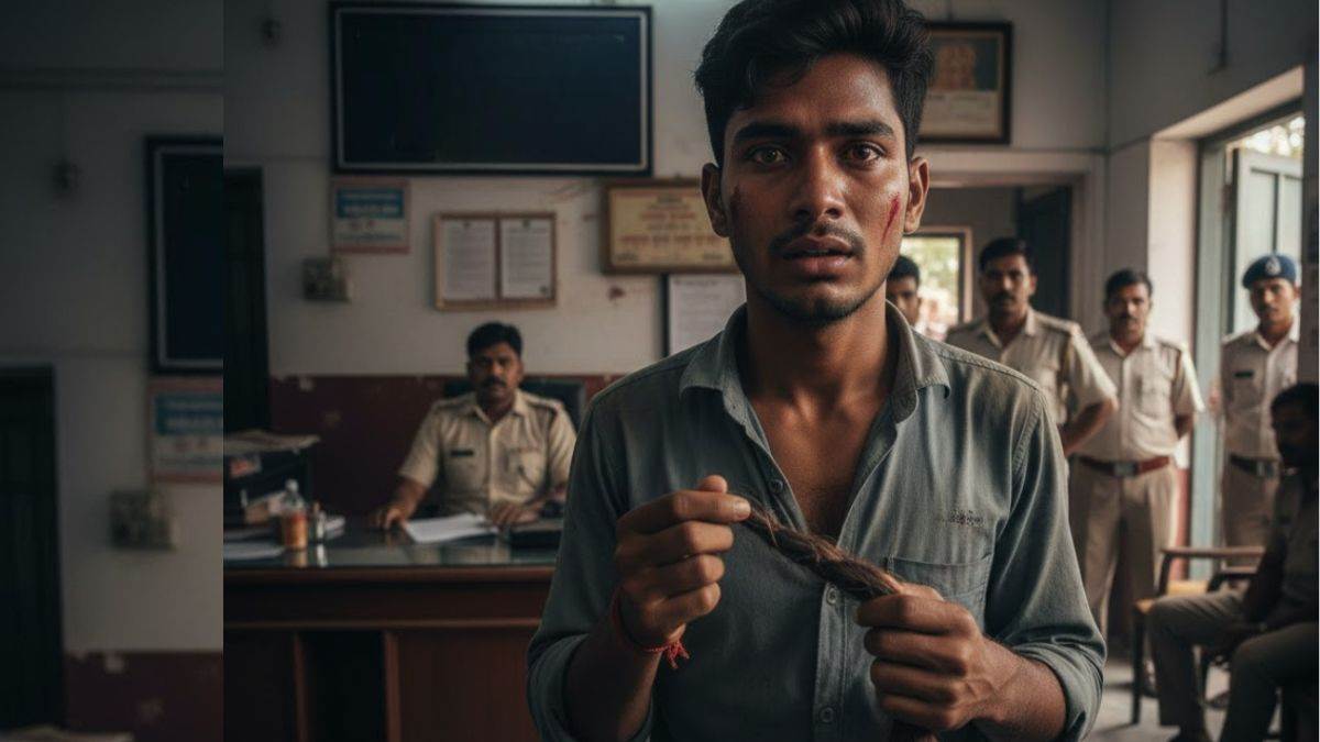 रीवा में बर्बरता की हद पार... चोरी के शक में युवक को बेरहमी से पीटा, फिर जड़ से उखाड़ दी 12 इंच लंबी 'चोटी', थाने पहुंचा पीड़ित