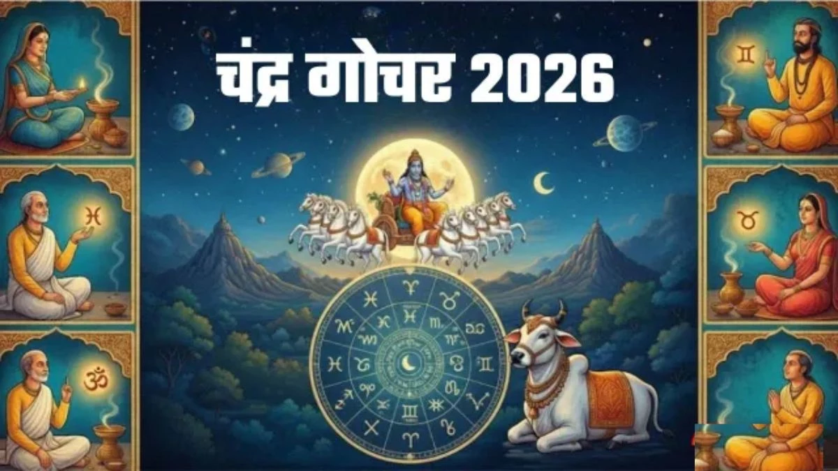 Chandra Gochar 2026: फाल्गुन माह में चंद्र गोचर का असर, इन राशियों की चमकेगी किस्मत