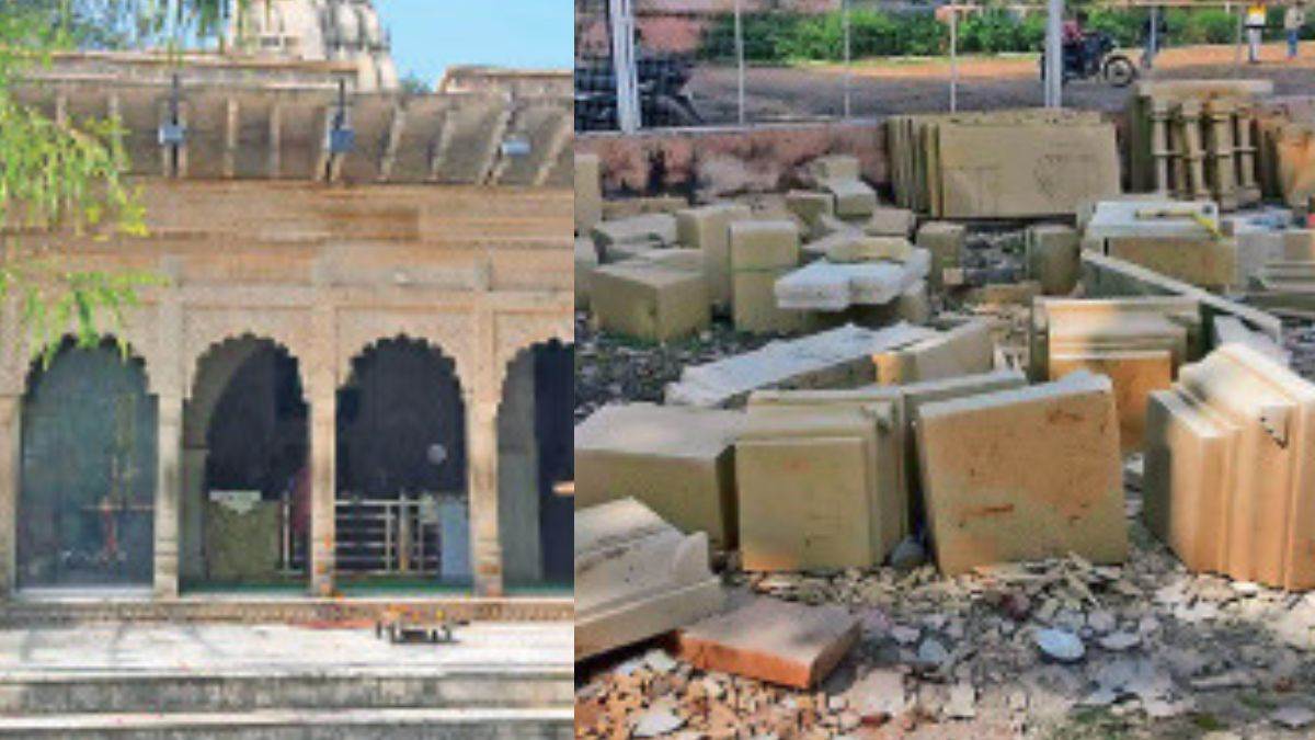 द्वारिकाधीश लोक निर्माण में बदलाव, लाल पत्थर की जगह ग्वालियर स्टोन का होगा इस्तेमाल