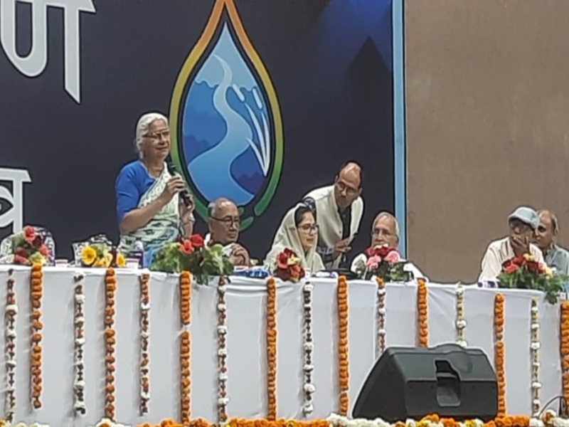 अमेरिका ने एक हजार बांध तोड़कर नदियों को स्‍वतंत्र कर दिया, हम कब तक बांध बनाते रहेंगे : मेधा पाटकर