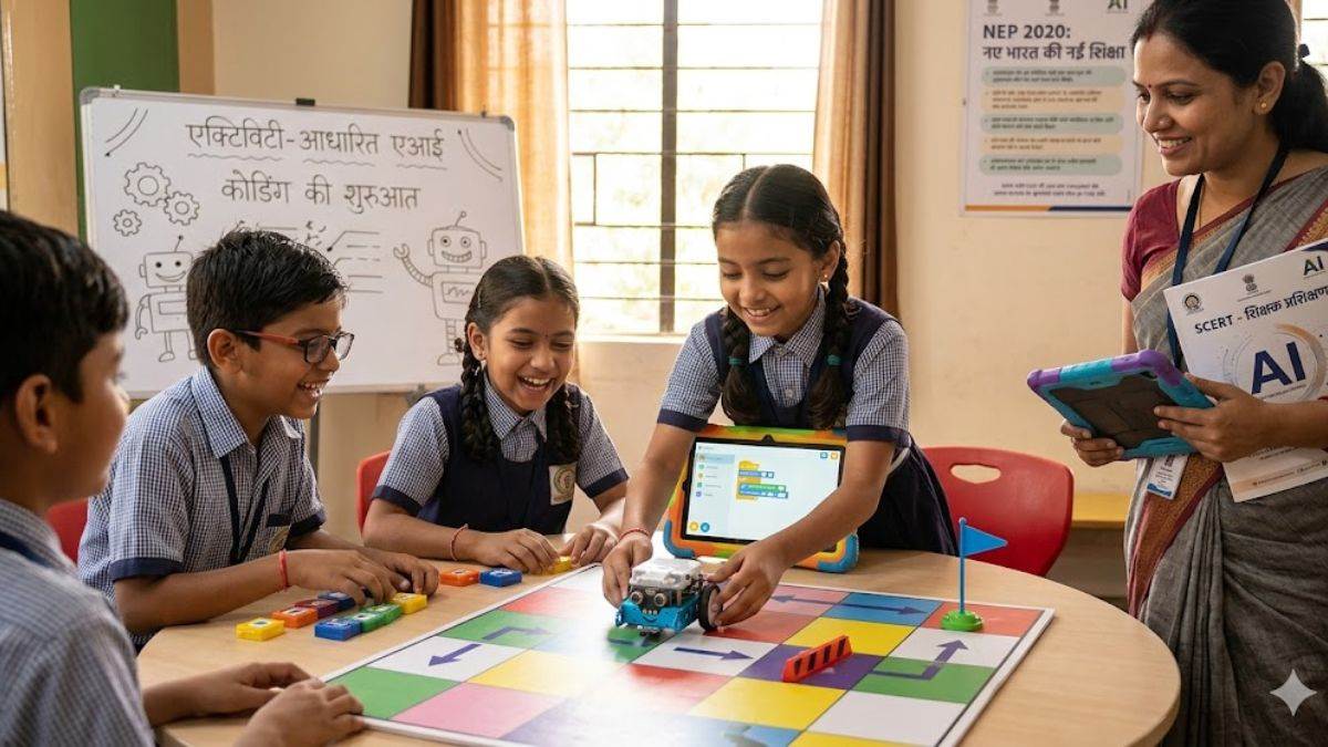 CBSE और केंद्रीय विद्यालयों में तीसरी कक्षा से शुरू होगी 'AI कंप्यूटेशनल थिंकिंग', शिक्षकों को मिलेगी 50 घंटे की ट्रेनिंग