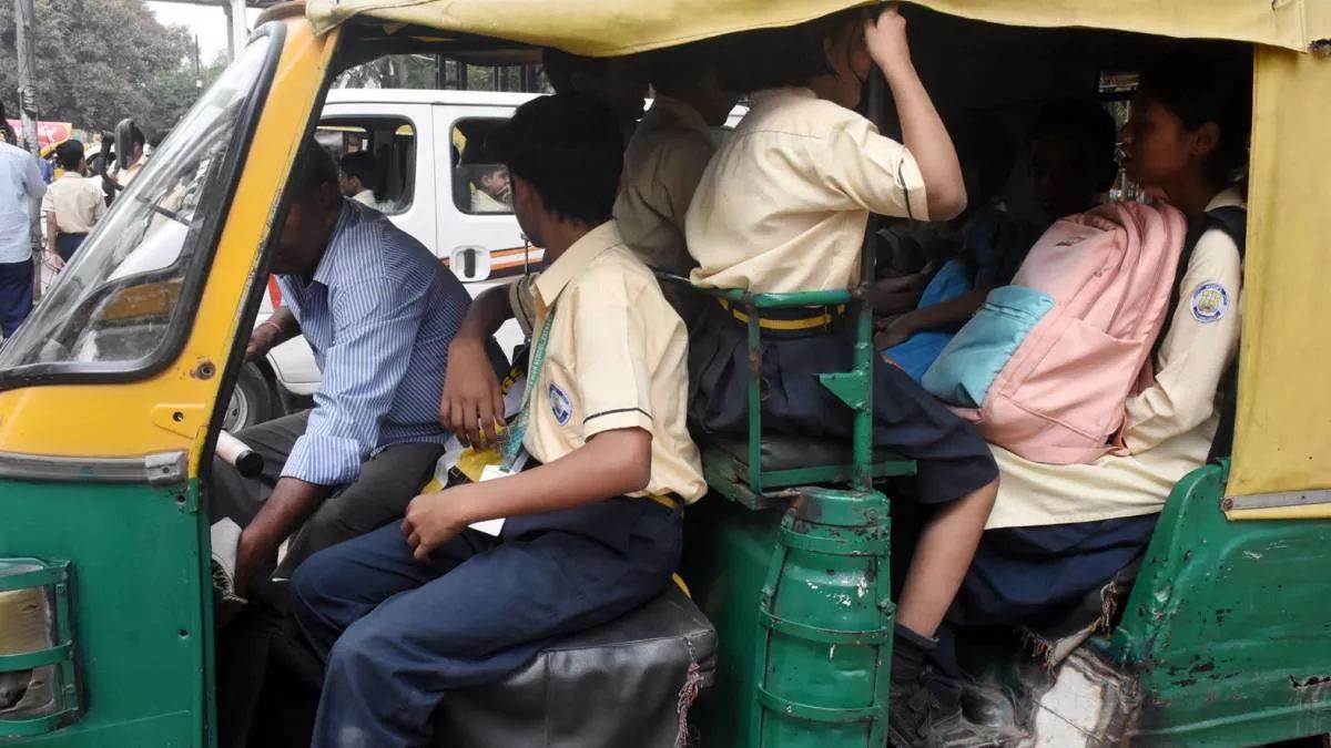 जबलपुर में मासूमों की जान से खिलवाड़ पर मानव अधिकार आयोग सख्त, ओवरलोड स्कूल ऑटो को लेकर एसपी से मांगा जवाब