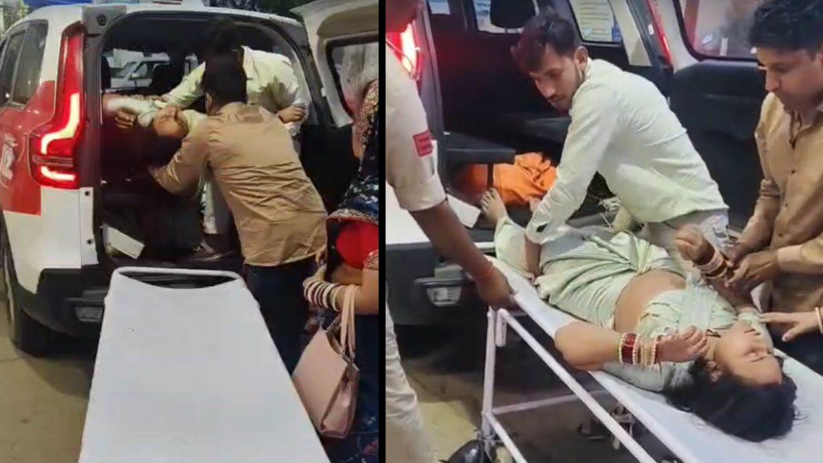 ओंकारेश्वर दर्शन से लौट रहे परिवार की कार हादसे का शिकार, चार घायल