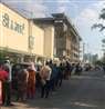Grocery market Indore News: markets crowded, long lines opened