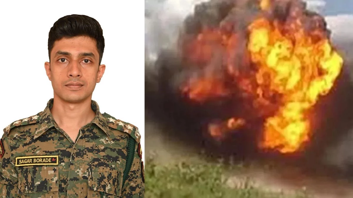 CG News: Assistant Commandant Sagar Borade targeted while saving jawan, lost legs