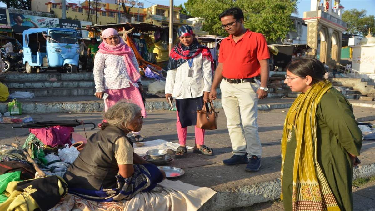 जबलपुर में स्वच्छ सर्वेक्षण, भिक्षुक मुक्त होंगे नर्मदा के तट, 85 प्रतिशत को वापस भेजा, कुछ का किया पुनर्वास