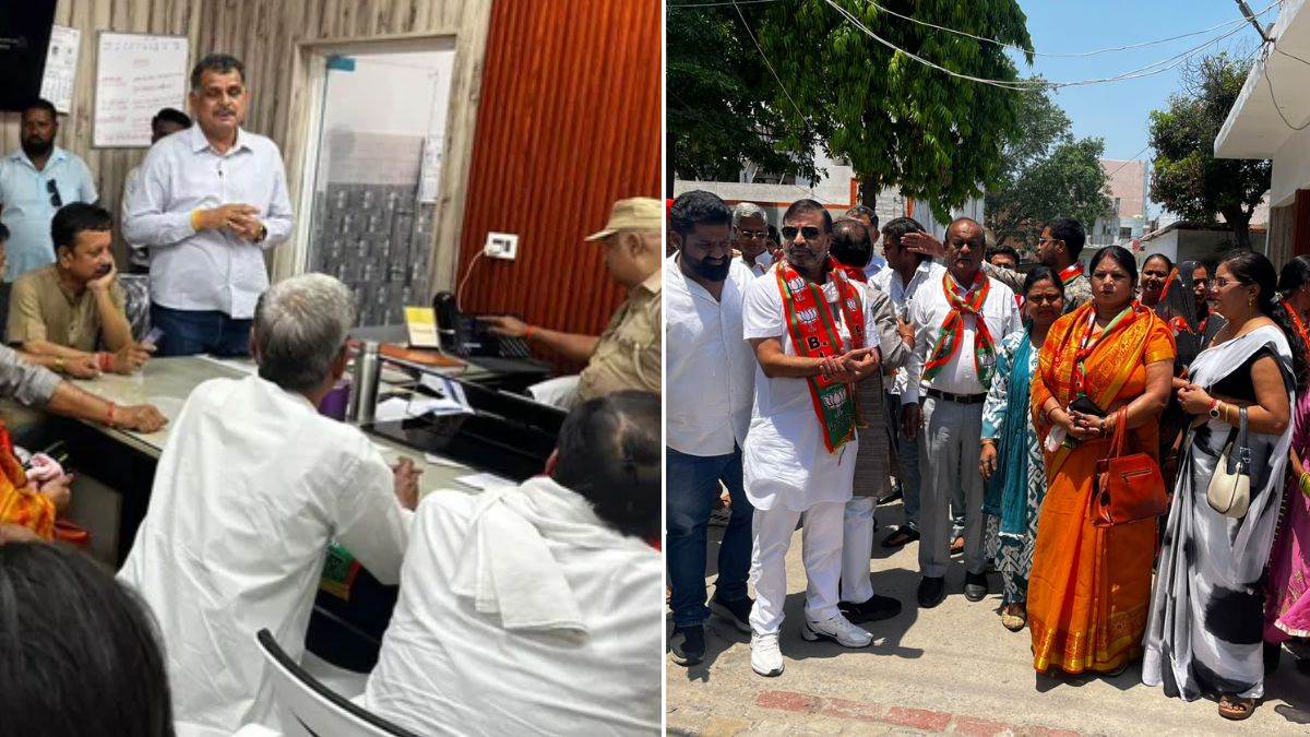 यूपी में भाजपा जिला उपाध्यक्ष ने महिला पदाधिकारी को वॉट्सएप पर भेजे अश्लील फोटो, थाने में शिकायत दर्ज