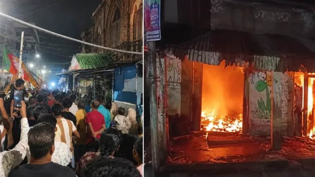 बंगाल में चुनावी हिंसा का तांडव... उत्तर 24 परगना में फायरिंग, थाना प्रभारी समेत 5 जवान घायल