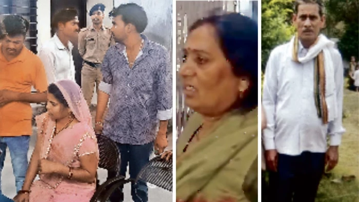 ग्वालियर में घूरने पर पड़ोसी पर फायरिंग कर हत्या, पत्नी-बेटे घायल