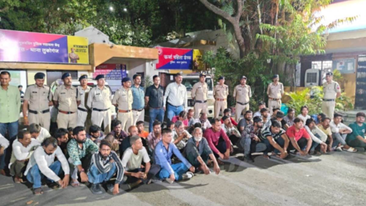 Indore News: नशे के खिलाफ 8 थानों की पुलिस का बड़ा अभियान, 50 से ज्‍यादा ड्रग पैडलर्स को पकड़ा