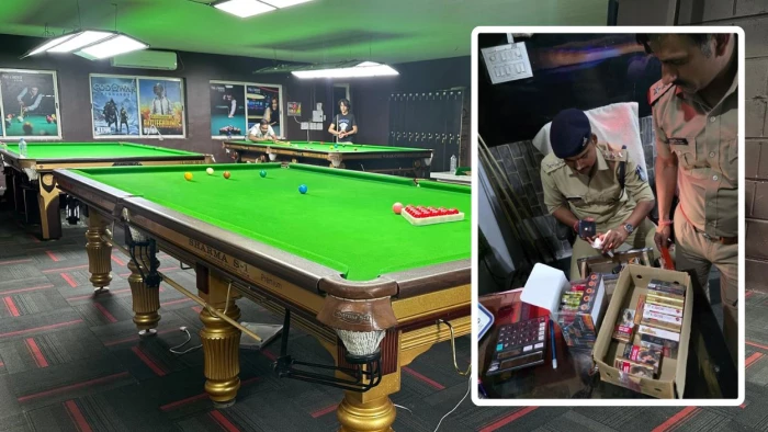 ग्वालियर के स्नूकर क्लबों में आधी रात को पुलिस की रेड, इलेक्ट्रॉनिक सिगरेट और सिंथेटिक ड्रग्स की सूचना