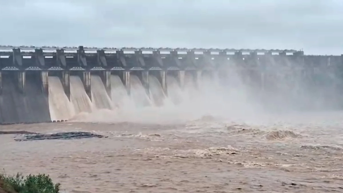 Bargi Dam Jabalpur: मानसून सीजन में पहली बार जबलपुर में खोले गए बरगी बांध के नौ गेट