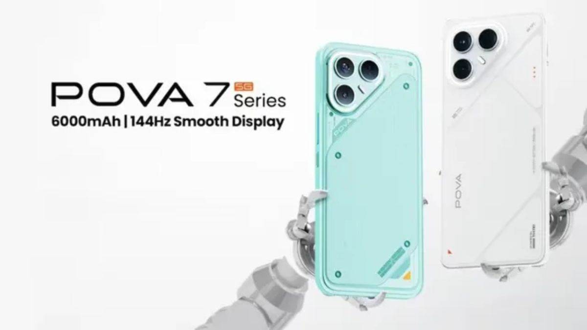 Tecno Pova 7 5G Series lancement illustration