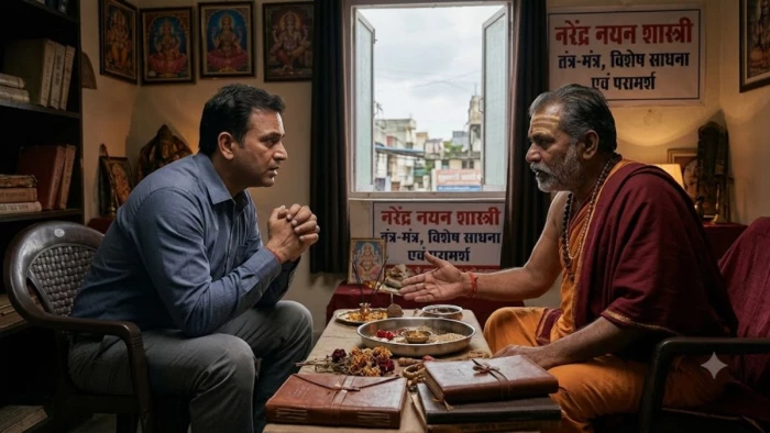 तंत्र-मंत्र के जाल में फंसा कारोबारी: भाई की मौत का राज जानने पहुंचा रायपुर, 40 लाख और लग्जरी SUV लेकर 'बाबा' फरार