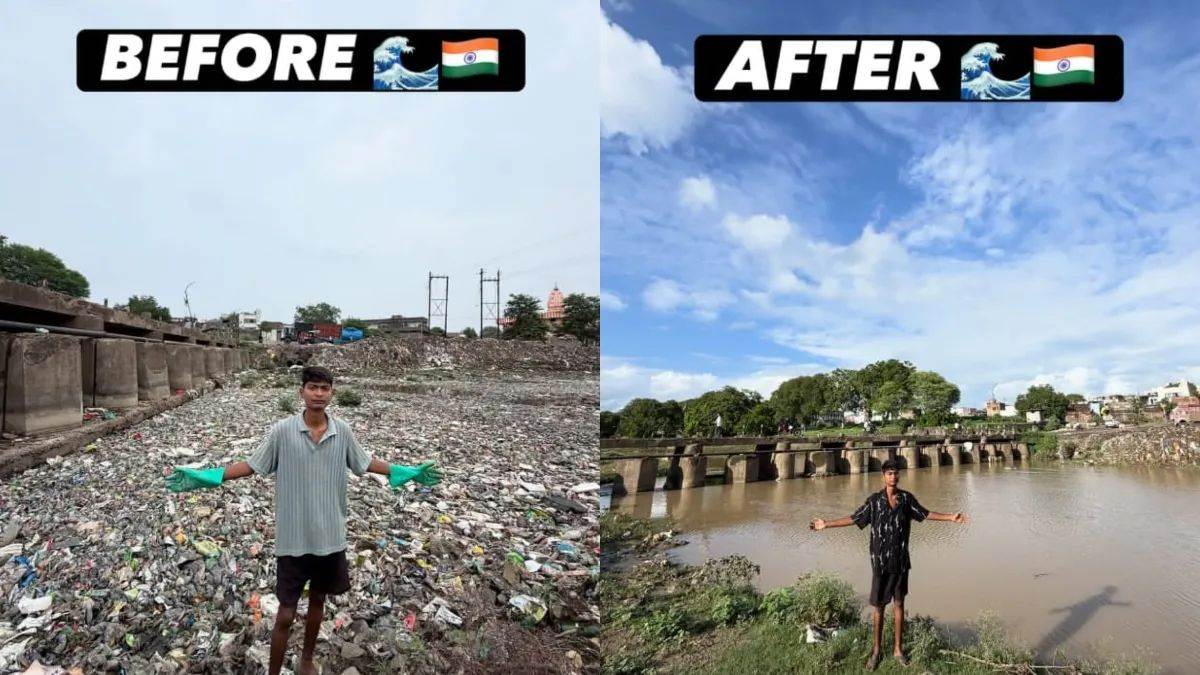 अजनार नदी की सफाई पर छिड़ा घमासान, बिट्टू तबाही' का अकेले क्लीन करने का दावा, सामने आई जमीनी हकीकत