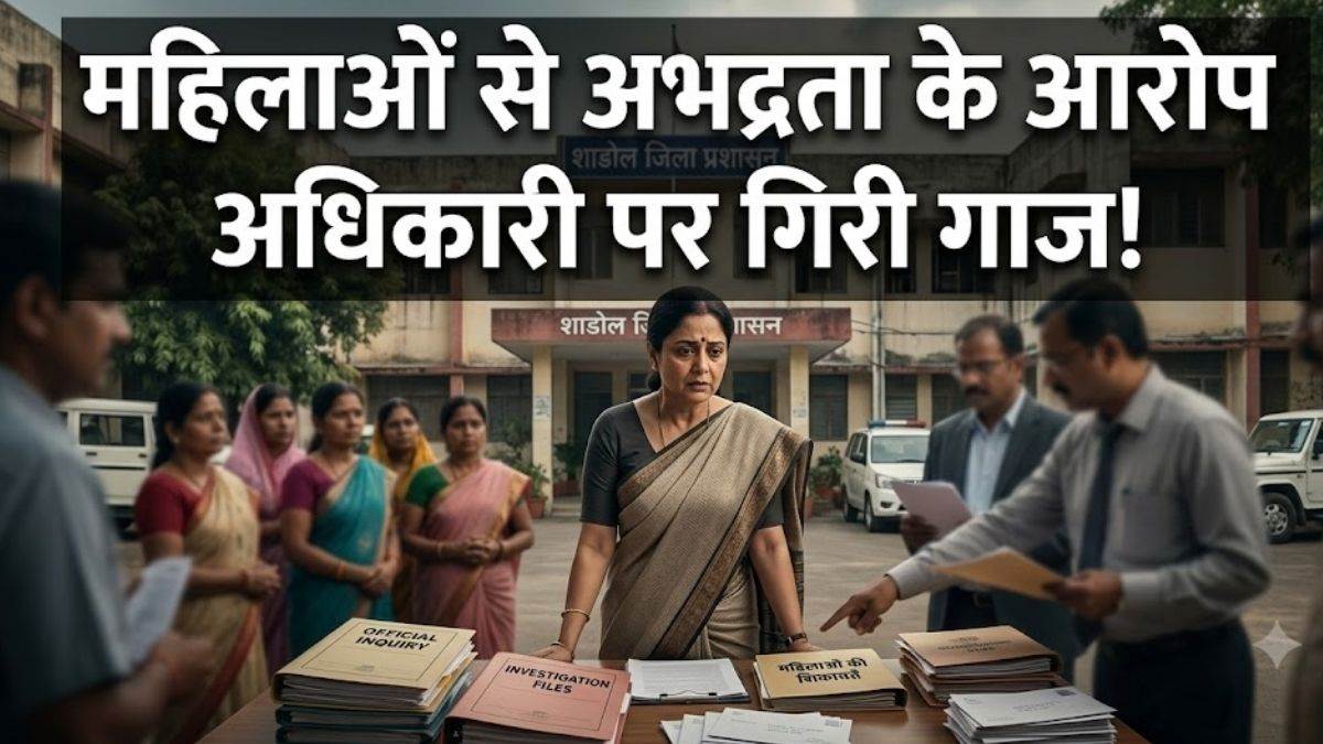 शहडोल में महिलाओं से बदसलूकी के आरोपों पर शहडोल जिला पंचायत सख्त, पूजा दीक्षित से प्रभारी पद छीना