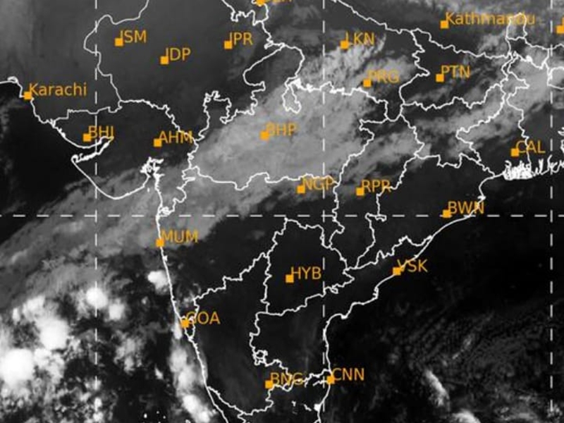 Weather Gwalior By Satellite Picture Gwalior Weather News: पिछले साल रात का तापमान आ गया था 18 डिसे पर इस साल  6.4 ज्यादा रिकार्ड हो रहा - Gwalior Weather News Last Year The Night  Temperature Had Come