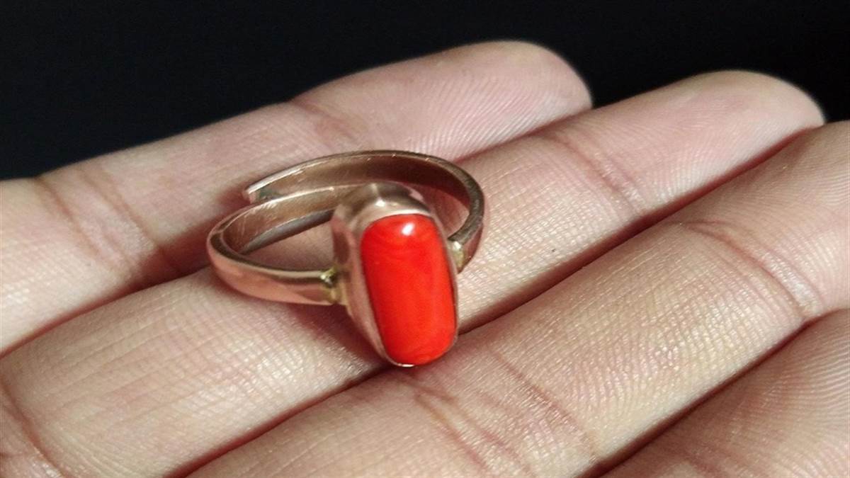moonga stone benefits, red coral meaning, red coral ring, red coral  benefits, red coral jewelry, munga ratna, birthstone gems – CLARA