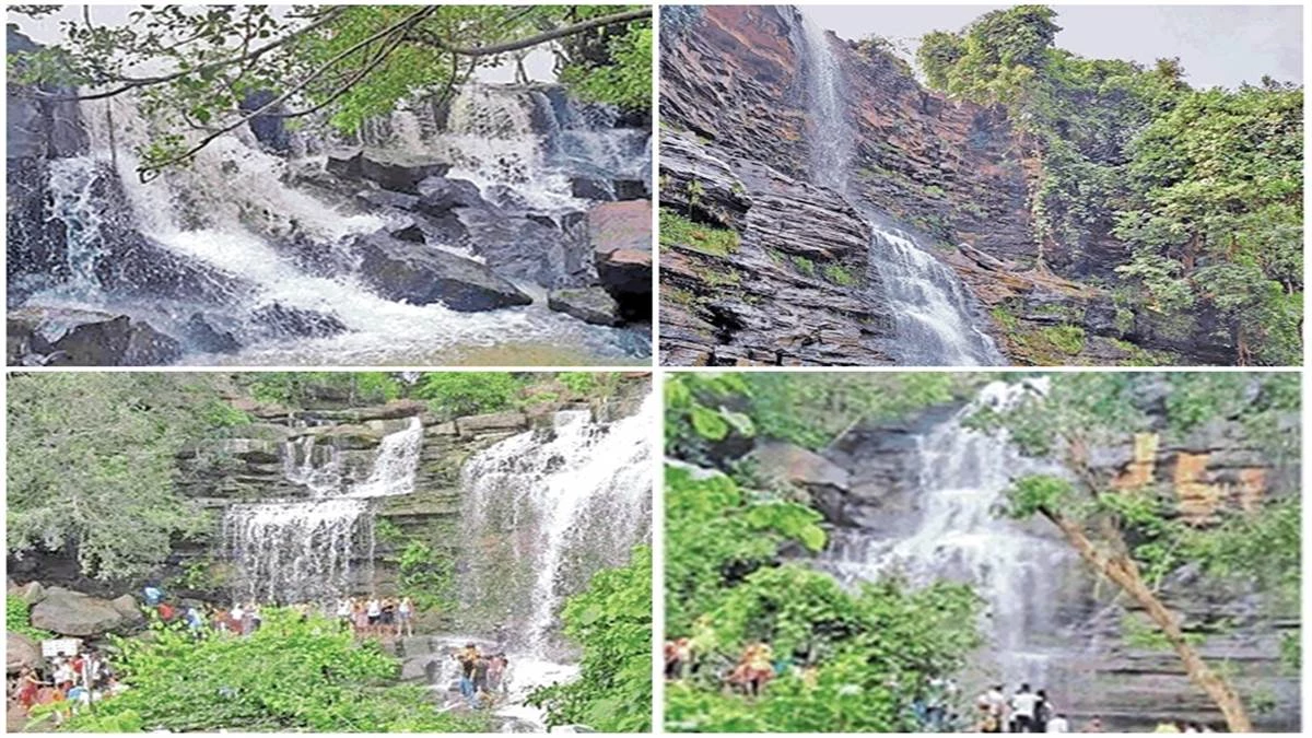 अगर सुकून चाहिए तो भ्रमण के लिए बेहतर स्थान है नागिन झरना,बहती स्वेत जल की धारा पर्यटकों का मन मोह रहा
