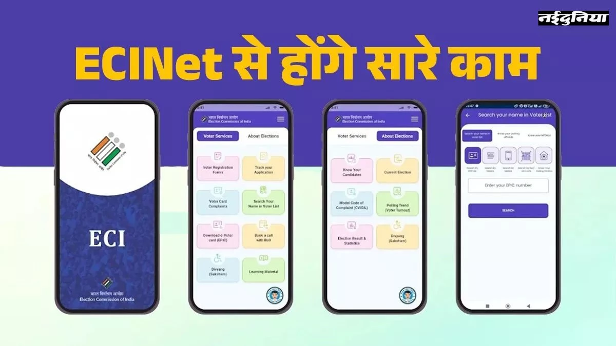 चुनाव आयोग का नया ECINet: 40 सेवाओं का 'वन-स्टॉप' समाधान, बिहार चुनाव 2025 में इसी प्लेटफॉर्म से होंगे सारे काम