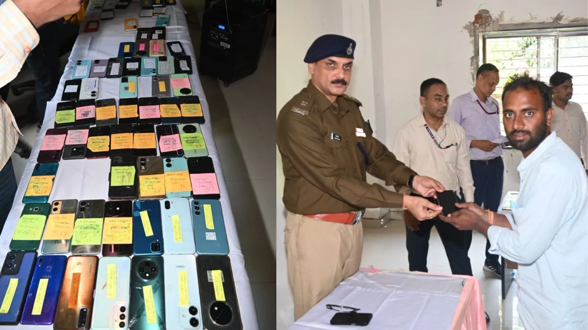 जबलपुर पुलिस ने खोज निकाले 151 गुम मोबाइल, मालिकों को लौटाए 28 लाख के फोन