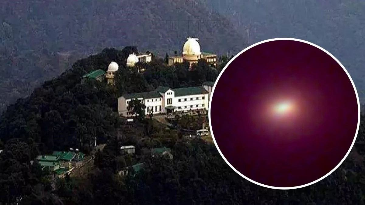 आधी रात ARIES की दूरबीन में दिखा दूसरे सौर मंडल से आया रहस्यमय धूमकेतु