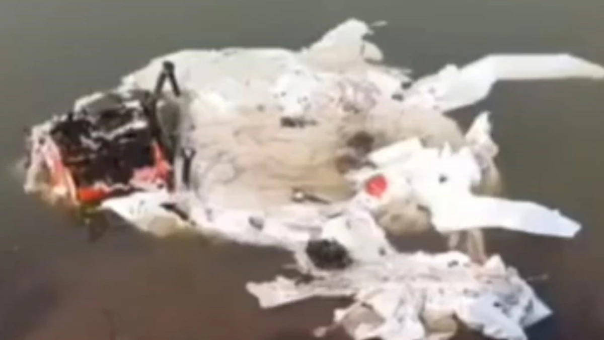 टमाटर के खेत में गिरा डीआरडीओ का वेदन बैलून, मची भगदड़