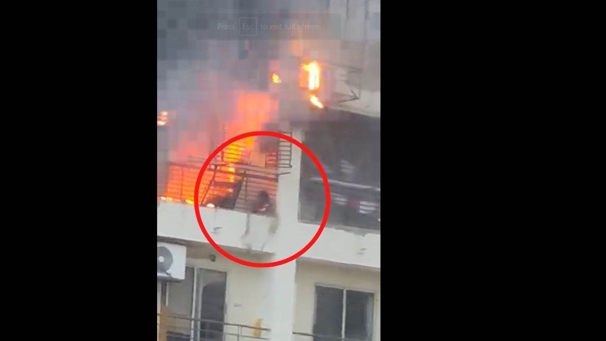 Ahmedabad Fire Video: घर में अकेली थी 15 साल की प्रांजल, आग ने ले ली जान, देखिए अहमदाबाद का वीडियो