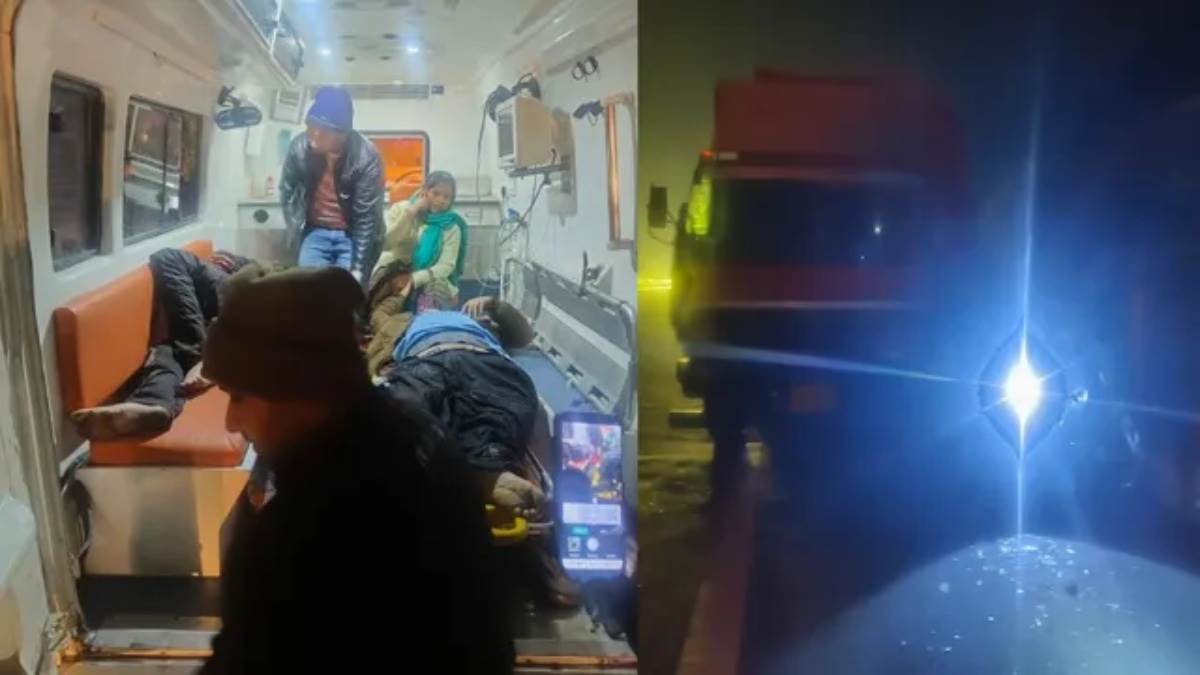 यमुना एक्सप्रेस-वे पर काल बनी रफ्तार, बस से नीचे उतरे यात्रियों को कंटेनर ने रौंदा, 6 की दर्दनाक मौत