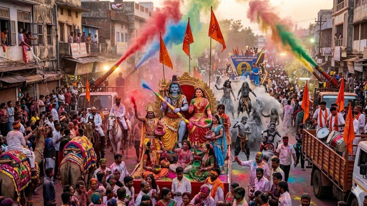 रंगपंचमी पर रंगों से सराबोर होगा भोपाल, पुराने और नए शहर में झांकियों, ढोल-ताशों और गुलाल मशीनों के साथ निकलेगा भव्य जुलूस