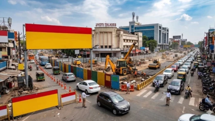 काली माता मंदिर से भोपाल टॉकीज तक सुधरेगी ट्रैफिक व्यवस्था, 6 जंक्शन होंगे री-डिजाइन