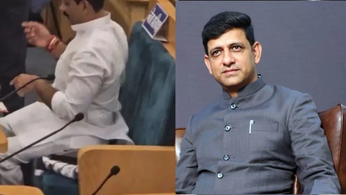 महापौर इंदौर नगर निगम का 8450 करोड़ ई-बजट करेंगे पेश, नेता प्रतिपक्ष ने काली पट्‌टी बांधकर जताया विरोध